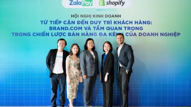 ZaloPay tổ chức hội nghị kinh doanh, giúp doanh nghiệp Việt xây dựng và tối ưu chiến lược Brand.com