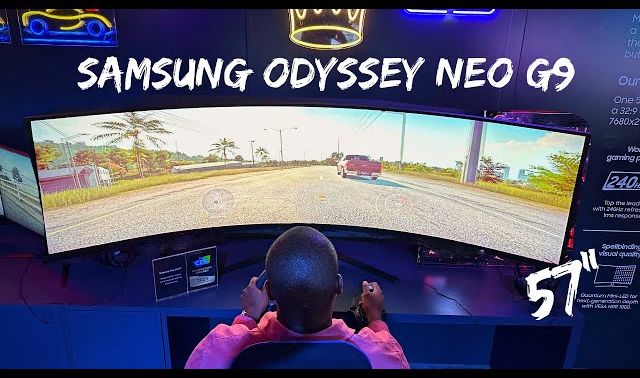 Samsung ra mắt màn hình chơi game siêu rộng Odyssey Neo G9 57 inch 240Hz, giá 60 triệu đồng