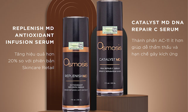 Osmosis Beauty ra mắt dòng sản phẩm skincare chuẩn spa: Vừa lành tính, vừa hiệu quả ngay tại nhà!