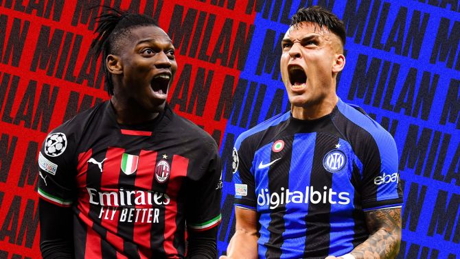 Xem bóng đá trực tuyến Inter Milan vs AC Milan - 23h00 ngày 16/9 - Vòng 4 Serie A 2023/2024