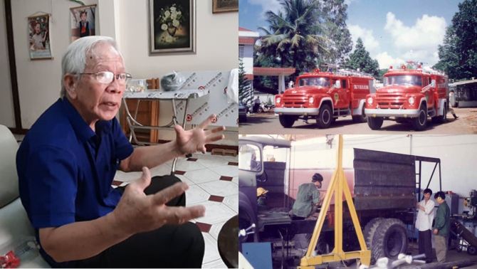 Thân thế người chế tạo chiếc xe chữa cháy đầu tiên ở Việt Nam, làm nên kỳ tích vô tiền khoáng hậu