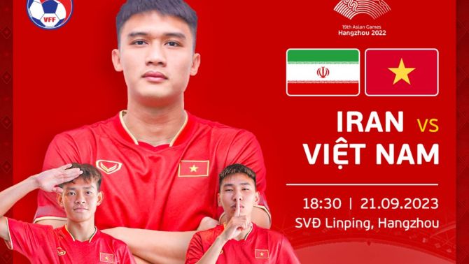 Xem trực tiếp Olympic Việt Nam vs Olympic Iran ở đâu, kênh nào? - Cách xem trực tiếp ĐT Việt Nam