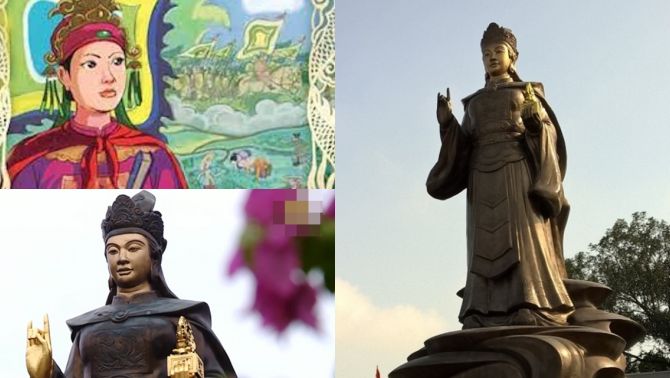Người phụ nữ duy nhất trong sử Việt dân tôn là Quan Âm Bồ Tát sống, tên được đặt cho nhiều con đường