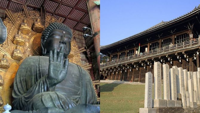 Ngôi chùa gỗ khổng lồ được UNESCO ghi danh: Tượng Phật bằng đồng cao 15m, lưu trữ bảo vật quốc gia
