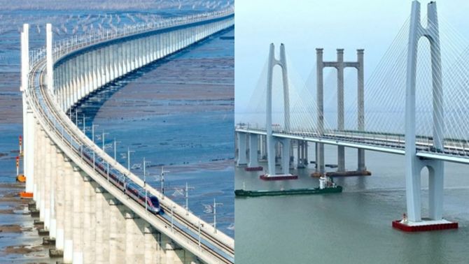 Tuyến đường sắt vượt biển nhanh nhất Trung Quốc: Tốc độ siêu khủng 250km/h, công nghệ hiện đại