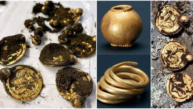 Người đàn ông sững sờ phát hiện ‘kho báu’ 1.500 tuổi khi dò kim loại, hành động sau đó mới bất ngờ