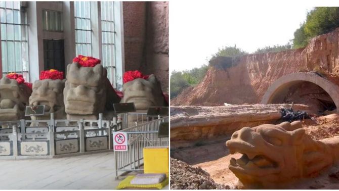 Lão nông phát hiện ‘con rồng’ dài gần 400m: Cả làng đến xem, công trường lập tức bị phong tỏa