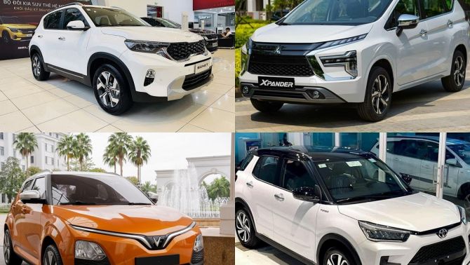 Top 5 xe gầm cao giá rẻ nhất Việt Nam: Toyota Raize, Kia Sonet đầu bảng, có cả MPV 7 chỗ và xe điện