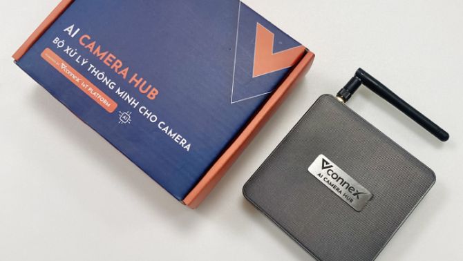 Vconnex trình làng AI Camera Hub: Thiết bị an ninh hiện đại bậc nhất cho gia đình