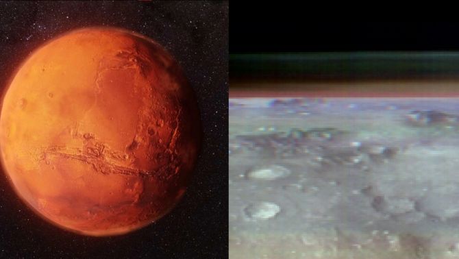 Hình ảnh đường chân trời ở sao Hỏa: Chưa tàu vũ trụ nào chụp được quang cảnh tuyệt đẹp như vậy