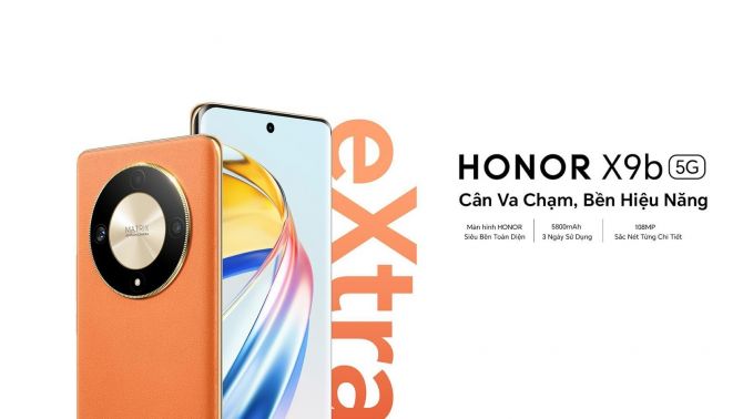 HONOR X9b chính thức ra mắt: Camera 108 MP, pin mạnh hơn iPhone 14 Pro Max, giá ngang ngửa Galaxy S21 FE