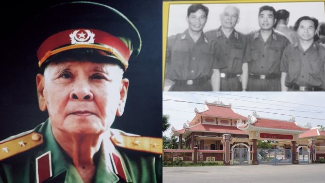 Vị tướng duy nhất của Việt Nam từng là danh thủ bóng đá: Anh cả của LLVT Bến Tre, được dân lập đền thờ