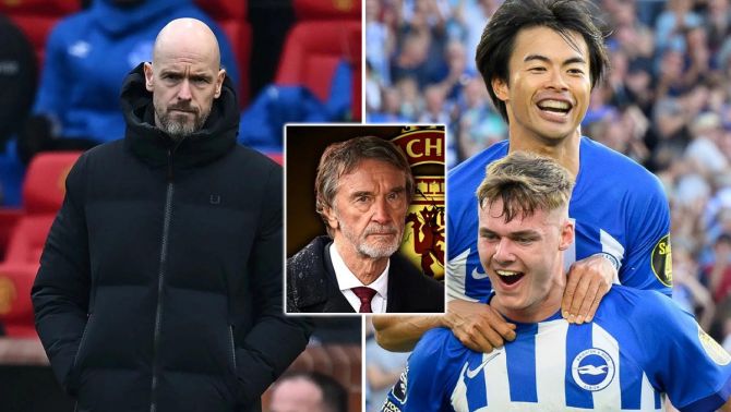 Tin chuyển nhượng mới nhất 5/4: Man Utd chi đậm cho 'báu vật'  Brighton; Tỷ phú Anh sa thải Ten Hag?