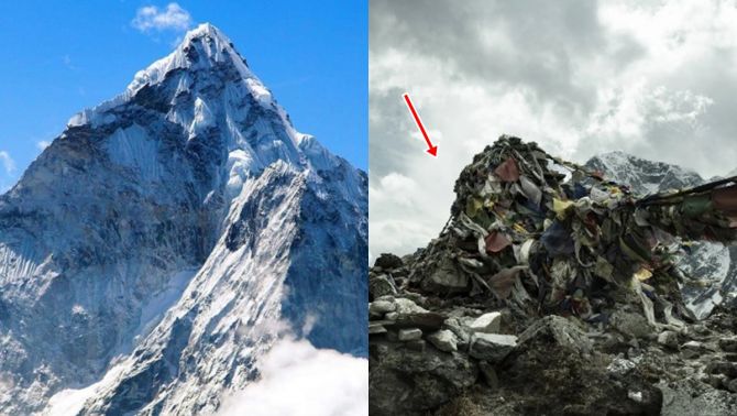 ‘Nóc nhà thế giới’ có hàng trăm tấn rác, Nepal làm sạch đỉnh Everest như thế nào?