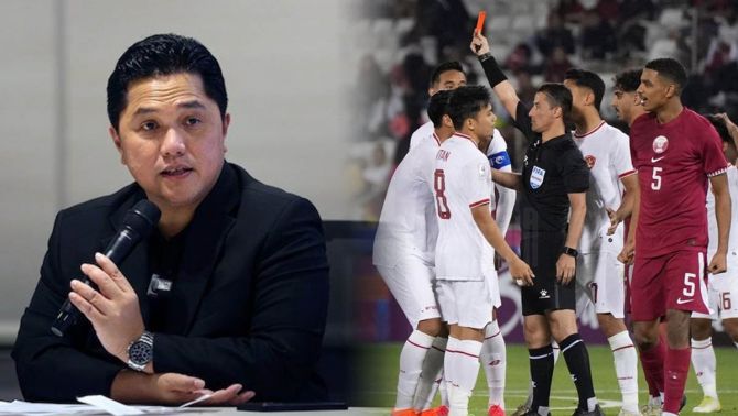 Cho rằng trọng tài thiên vị U23 Qatar, chủ tịch LĐBĐ Indonesia có động thái đầy bất ngờ
