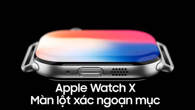 Hé lộ Apple Watch X: Màn trở lại lột xác đầy ngoạn mục! 