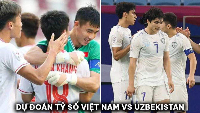 Dự đoán tỷ số U23 Việt Nam vs U23 Uzbekistan - VCK U23 châu Á 2024: Đòi lại 'món nợ' Thường Châu?