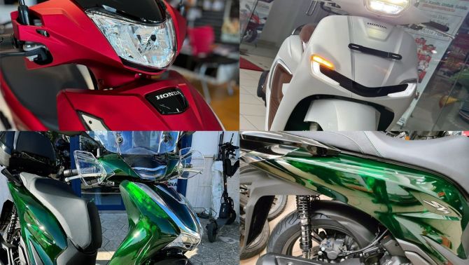 Mở bán 3 mẫu xe máy Honda mới vừa về Việt Nam: Có Honda SH màu siêu hiếm và ‘vua xe số’ xịn hơn Future