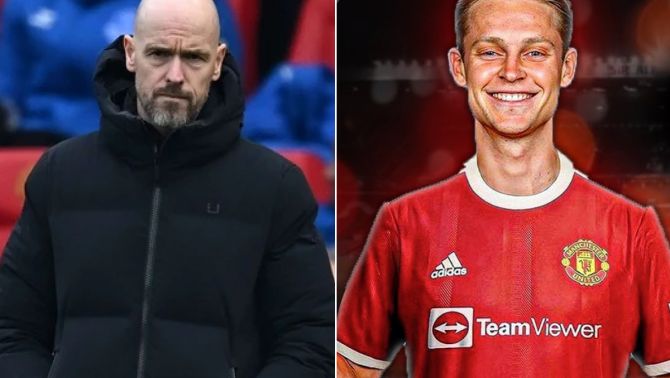 Chuyển nhượng MU 28/4: HLV Ten Hag bị sa thải sau trận Burnley; De Jong gật đầu với Man Utd