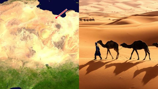 Sâu bằng tháp Eiffel, đào hết sa mạc Sahara sẽ thấy gì?