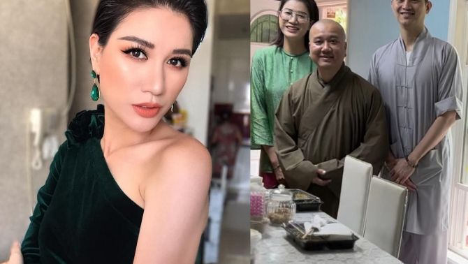 Trang Trần tiết lộ cả nhà đã quy y, tự nhận pháp danh 'lạc quẻ', không biết khi nào mới bớt sân si
