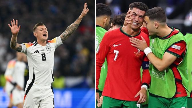 Kết quả bóng đá EURO hôm nay: Toni Kroos đi vào lịch sử ĐT Đức; Ronaldo nhận trái đắng trước Mbappe