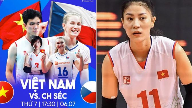 Trực tiếp bóng chuyền nữ Việt Nam vs CH Séc - Link xem trực tiếp FIVB Challenger Cup 2024 FULL HD