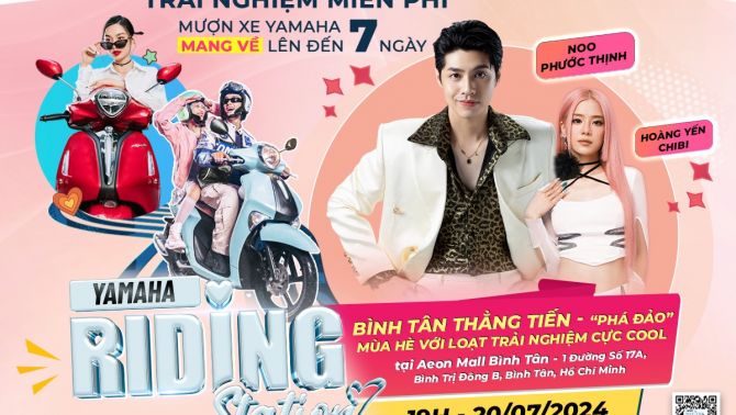 Yamaha Riding Station trở lại cùng loạt hoạt động hấp dẫn