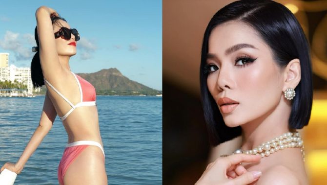 Lệ Quyên táo bạo với bikini 'nhỏ xíu', khoe trọn cặp 'kiếm Nhật' và đường cong chữ S nóng bỏng