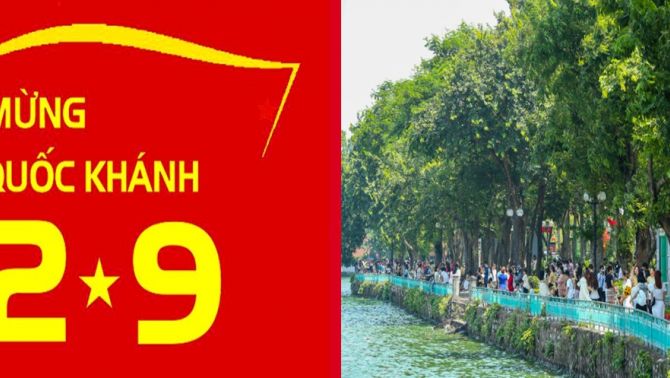 Lịch nghỉ lễ Quốc khánh 2/9/2024 cho người đi làm và những người làm vào thứ 7 sẽ như thế nào