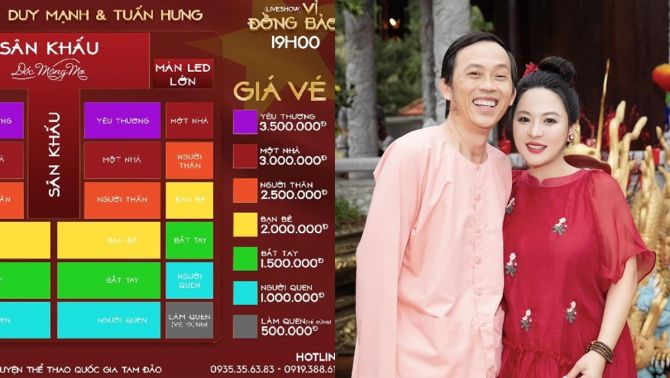 Tin giải trí 14/9: Link mua vé liveshow Duy Mạnh - Tuấn Hưng 21/9; Tình hình Hoài Linh hiện tại ra sao?