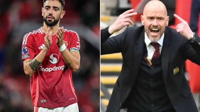 Bruno Fernandes công khai 'cưa ghế' Ten Hag, Manchester United có thuyền trưởng mới trong 48h tới?