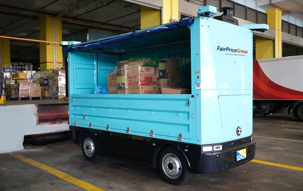 Xe không người lái sẽ xuất hiện ở Singapore: Di chuyển được 210km, tải trọng mới đáng bàn!