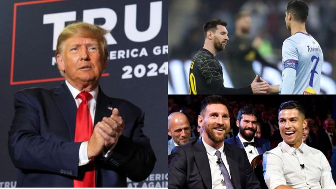 Ronaldo và Messi ai xuất sắc nhất thế giới? Câu trả lời của Tổng thống Donald Trump khiến tất cả ngỡ ngàng