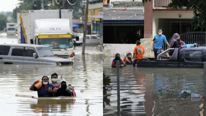 Trận lũ lớn nhất trong vòng một thập kỷ tại Malaysia khiến 3 người thiệt mạng và 80.000 người khác di dời khẩn cấp