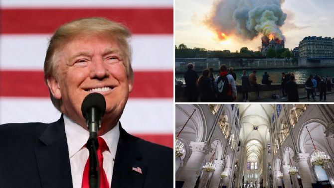 Tổng thống đắc cử Donald Trump chia sẻ gây chú ý về sự kiện Nhà thờ Đức Bà Paris sắp mở cửa