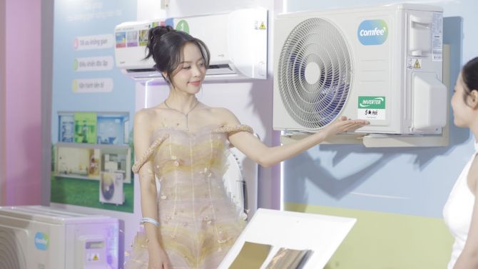 Thương hiệu gia dụng hàng đầu châu Âu Comfee ra mắt máy lạnh AI siêu thông minh, siêu tiết kiệm năng lượng