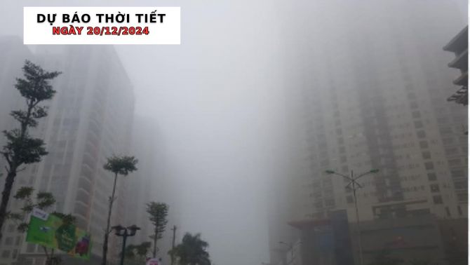 Dự báo thời tiết ngày mai 20/12 trên cả nước: Miền Bắc vẫn rét lạnh, thời tiết Hà Nội sáng sớm có sương mù
