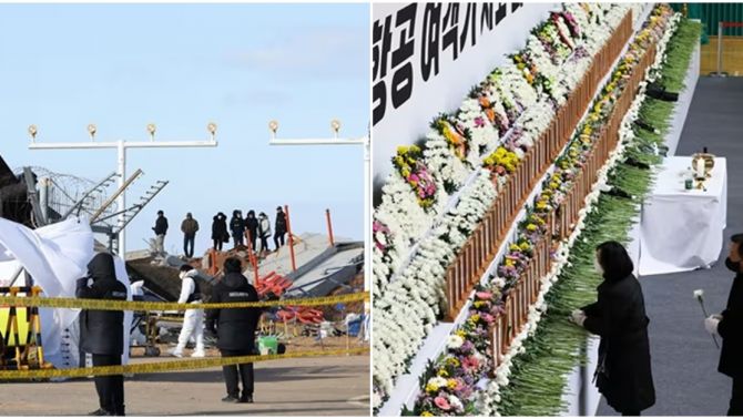 Thông tin nóng về việc điều tra nguyên nhân vụ tai nạn máy bay khiến 179 người thiệt mạng ở Hàn Quốc