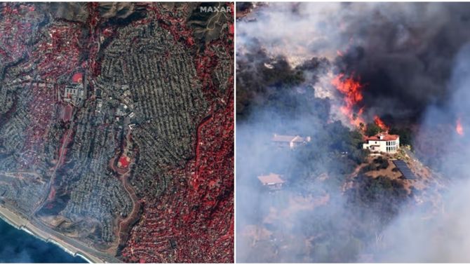 Thiệt hại khủng khiếp từ vụ cháy ‘thế kỷ’ ở Los Angeles