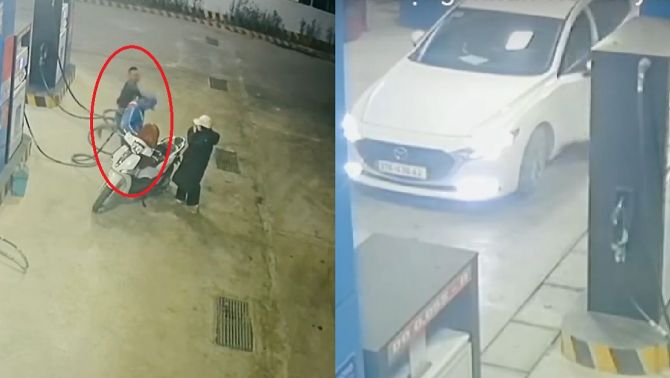 Phẫn nộ trước clip người đàn ông đi Mazda tát nhân viên cây xăng ở Nghệ An xây xẩm mặt mày: Lý do là gì? 