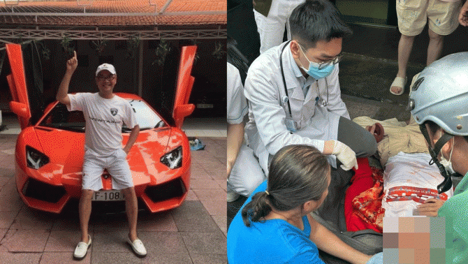 Chủ xe Lamborghini đột quỵ khi đang lái xe trên đường: Là đại gia, có dàn siêu xe khủng nhất Sài Gòn