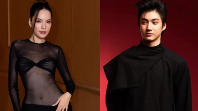 Hoa hậu Lê Hoàng Phương lên tiếng về tin đồn đang hẹn hò bồ cũ 2k4 của Thiều Bảo Trâm