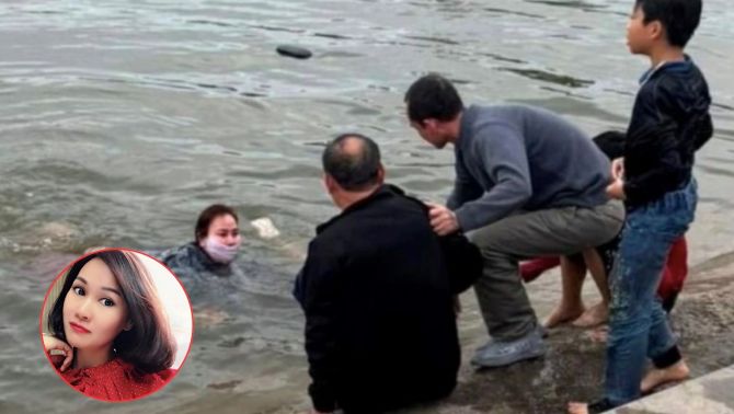 CĐM hết lời khen ngợi người phụ nữ nhảy xuống hồ cứu 3 cháu bé, hé lộ thân thế khiến ai cũng bất ngờ 