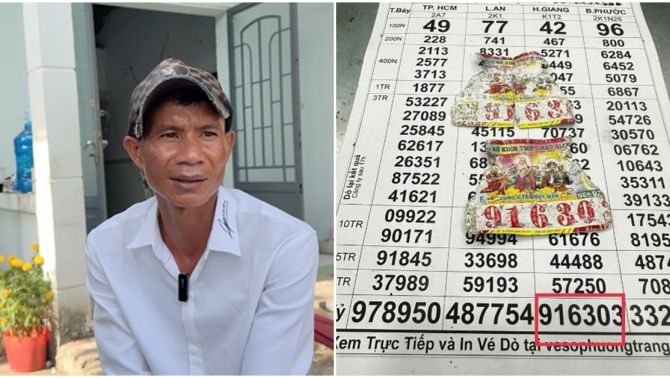‘Mất trắng’ 4 tỷ đồng vì vé số bị rách, người đàn ông được người thân trúng thưởng chia cho số tiền bất ngờ
