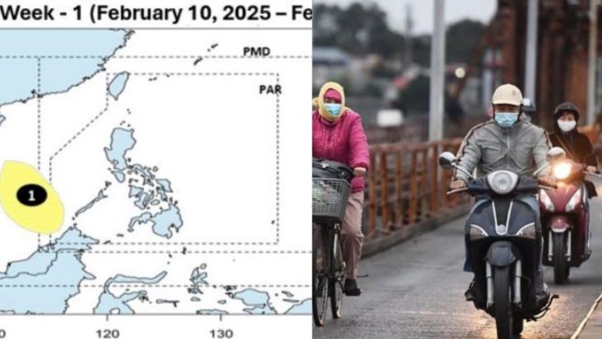 Miền Bắc chuẩn bị đón đợt không khí lạnh, áp thấp hình thành nam Biển Đông gây thời tiết xấu