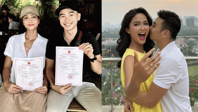 H’Hen Niê đăng ký kết hôn