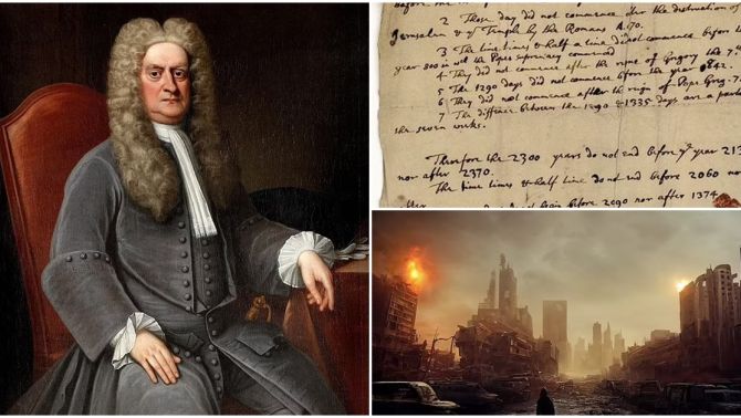 Bức thư của Isaac Newton năm 1704 dự đoán thời điểm thế giới sẽ kết thúc, ngày tận thế sắp đến?