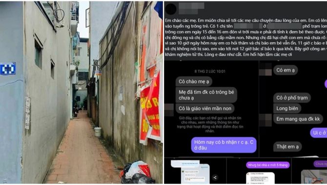 Hàng xóm tiết lộ bất ngờ về cô trông trẻ trong vụ bé gái 5 tháng tuổi tử vong bất thường