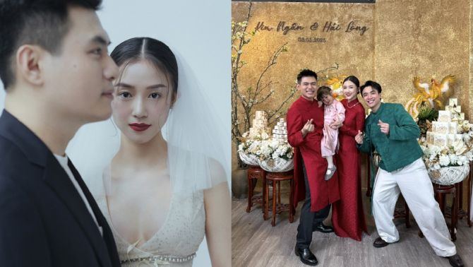 Hình ảnh mới nhất tại đám hỏi Salim,dân tình thắc mắc vì bé Pam không làm 1 điều